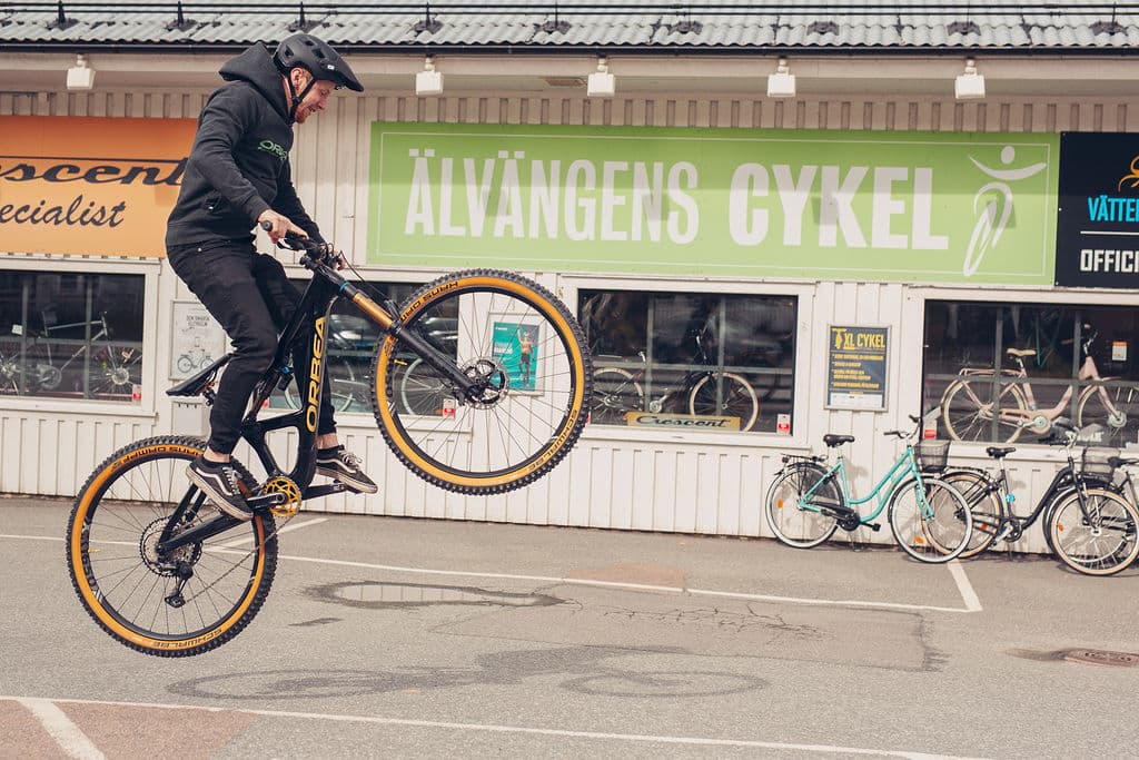 Älvängens cykel logotyp