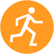 Gå & Löpkliniken logotyp