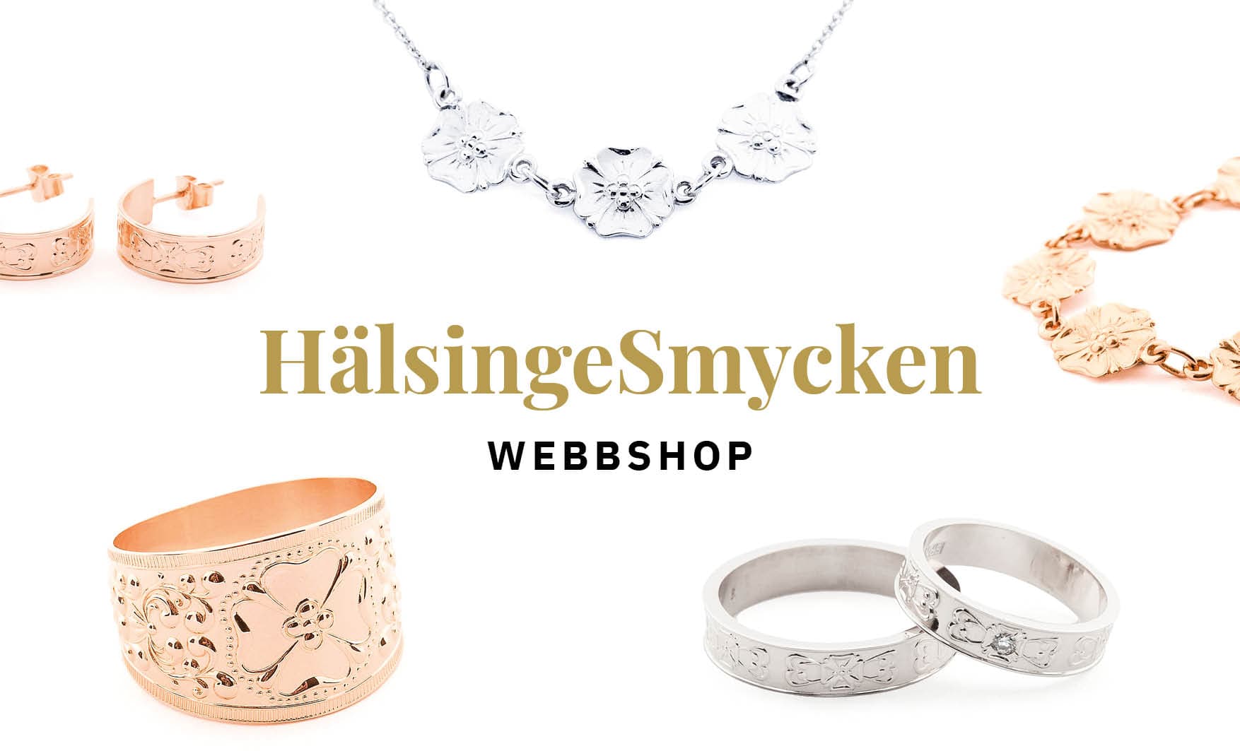 Hem – HälsingeSmycken logotyp