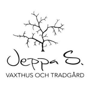 Jeppa S Trädgård logotyp