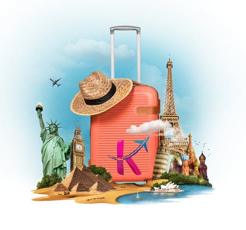 Kiss Airlines Sweden AB logotyp