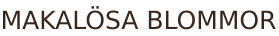 Makalösa Blommor logotyp