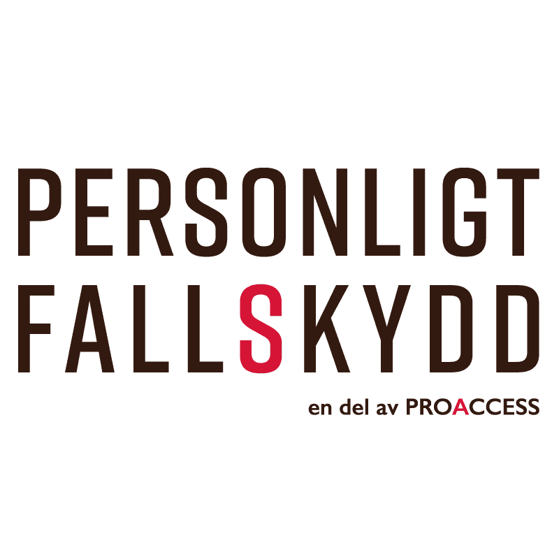 Personligt fallskydd logotyp