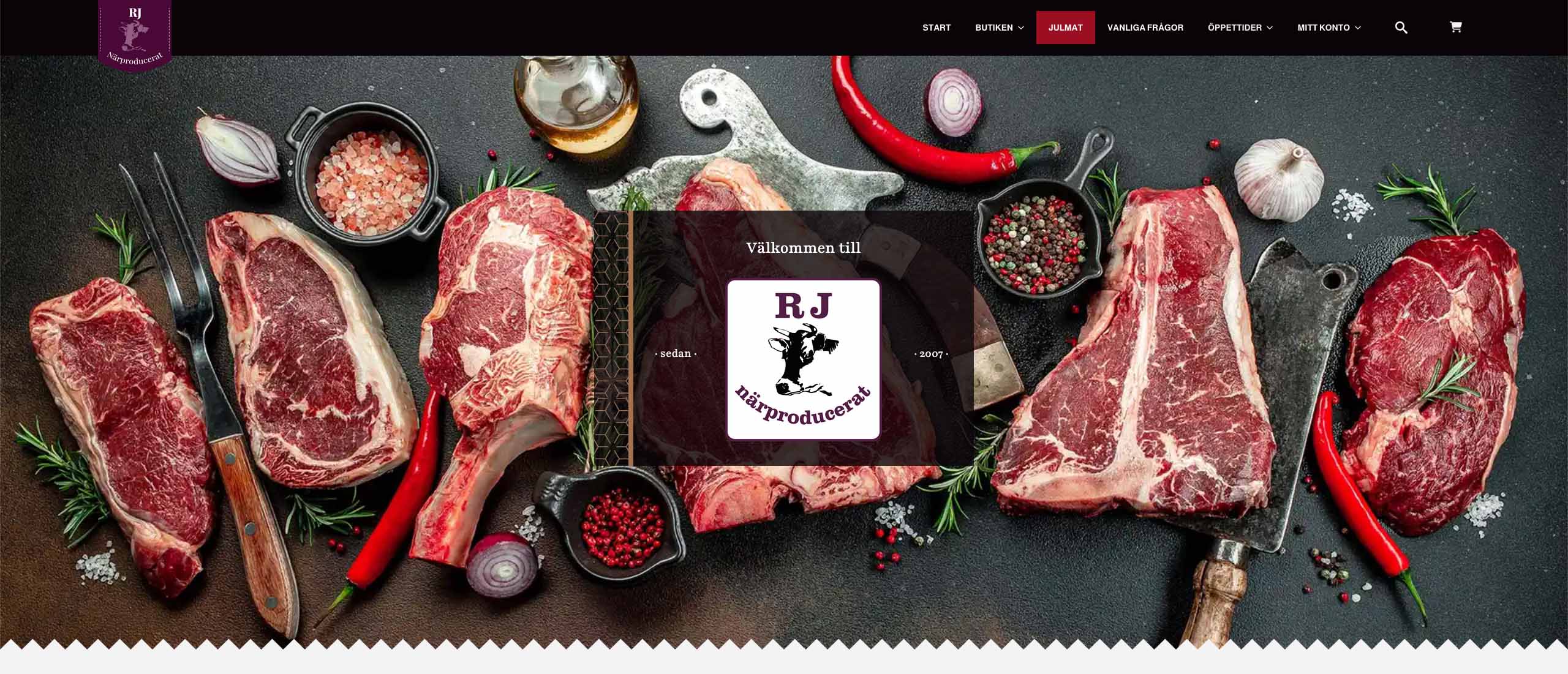 RJ Närproducerat i Varekil logotyp