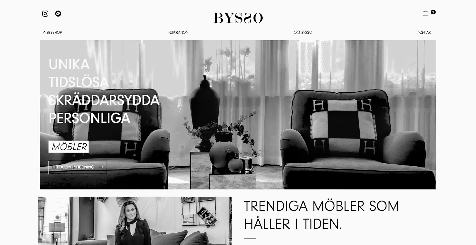 Bysso Interiör logotyp
