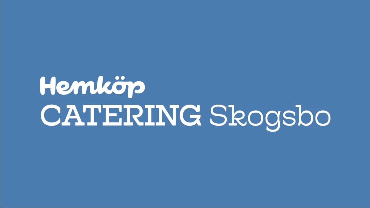 Hemköp Skogsbo catering logotyp