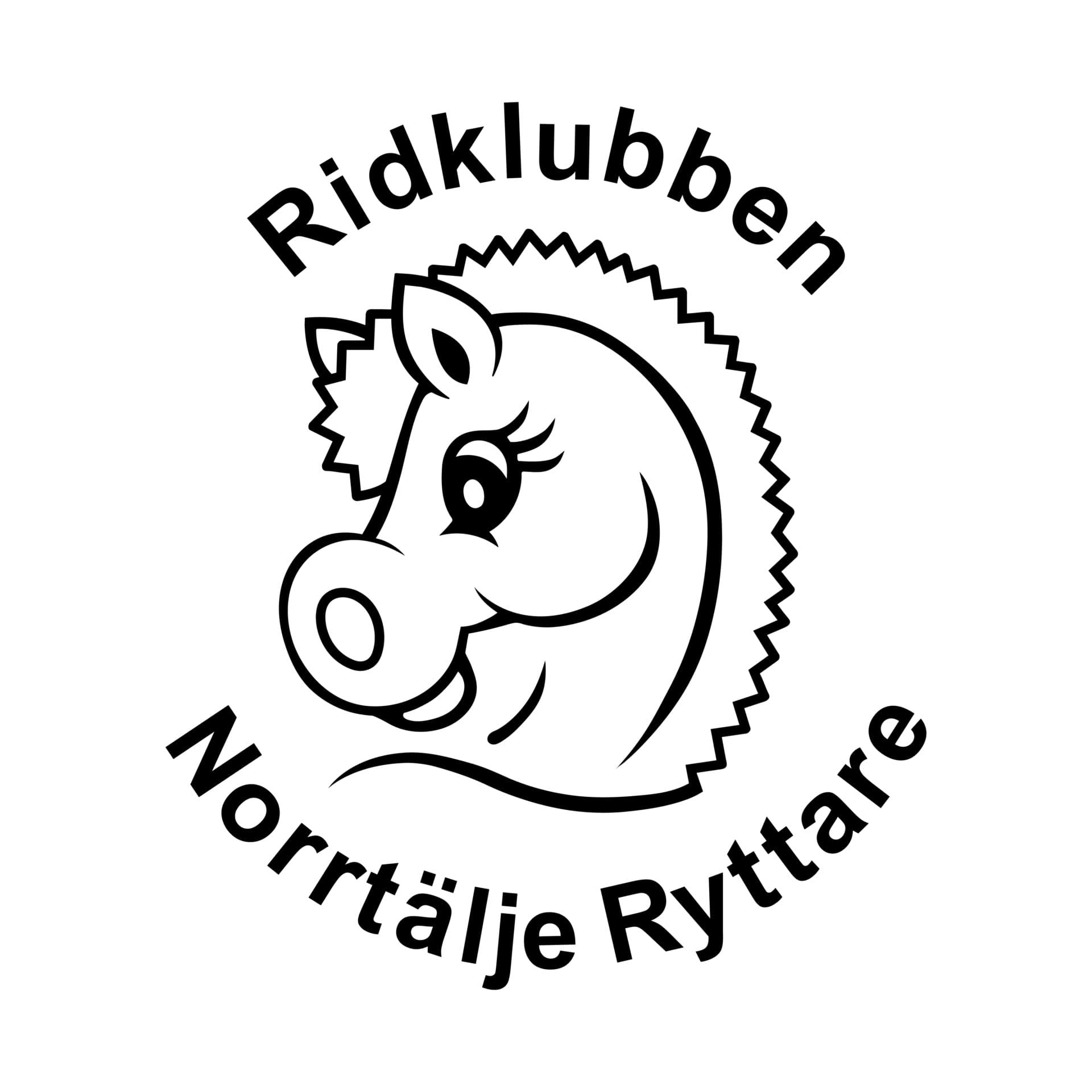 Ridklubben Norrtälje Ryttare logotyp