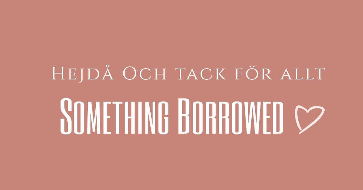 Something Borrowed logotyp