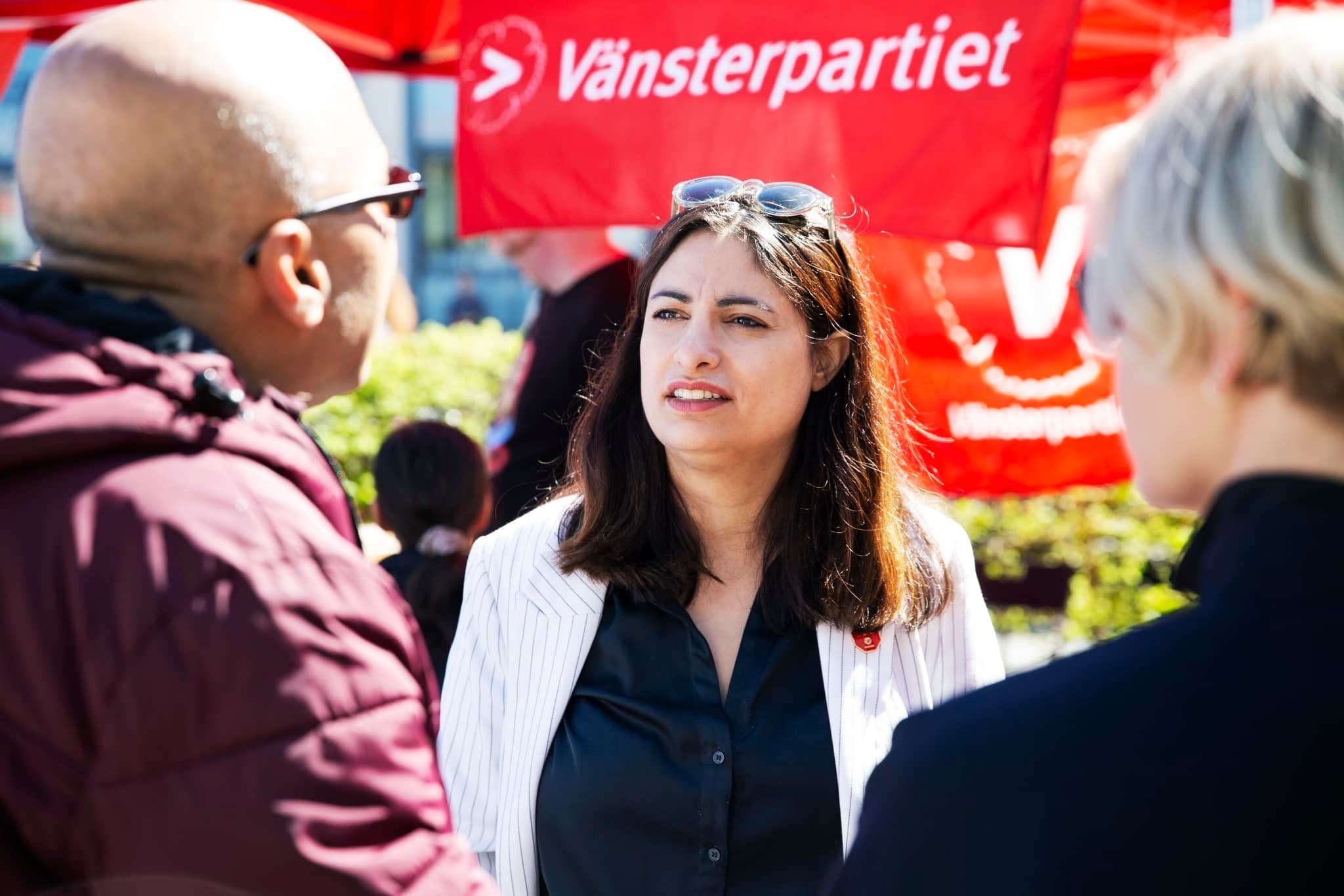 Vänsterpartiet logotyp
