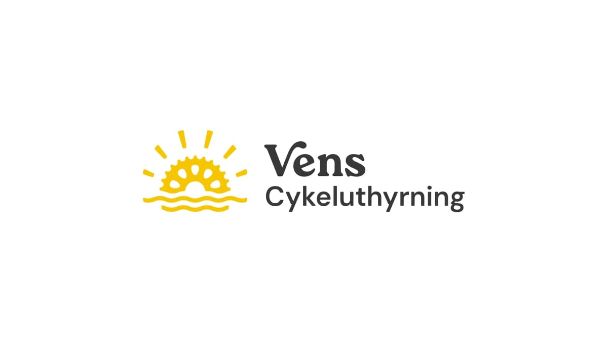 Cykeluthyrning på Ven logotyp